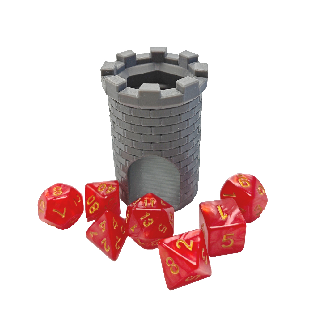 Board Game Catan - DND Mini torre de dados Medieval,