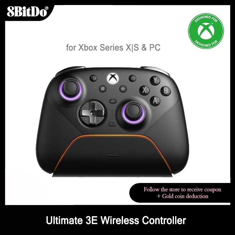 Board Game Android - Controlador Inalámbrico 8Bitdo Ultimate 3E, Gamepad