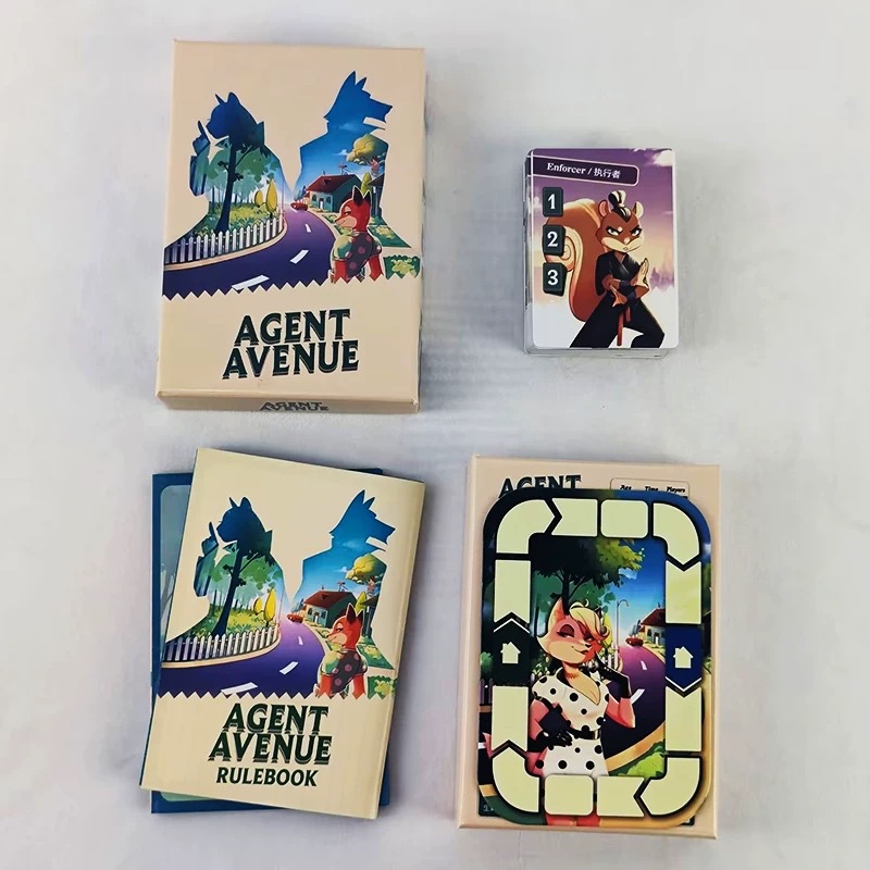 Board Game Live - Juego de Mesa Agent Avenue, Versión