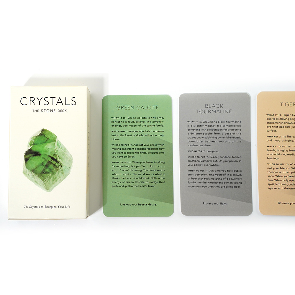 Cartas de Tarot con cristales, - Board Game Of Life reseña y precio