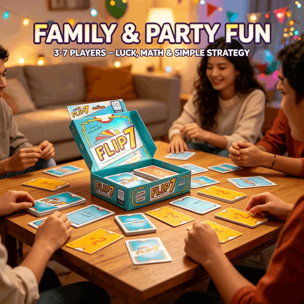 Flip 7: Juego de cartas de est - Strategy Board Game reseña y precio