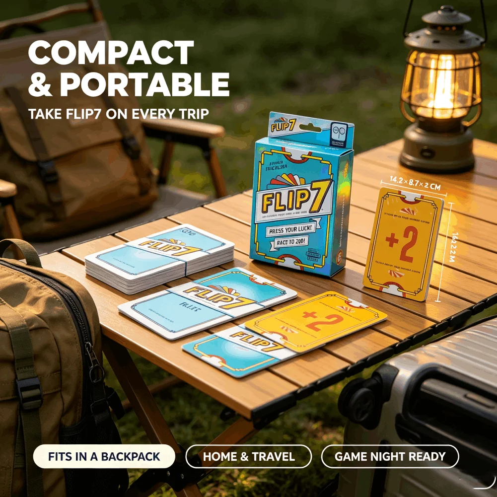 Flip 7: Juego de cartas de est - Strategy Board Game reseña y precio